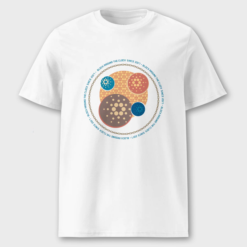 T-Shirt “Block Around the Clock - Salmon"