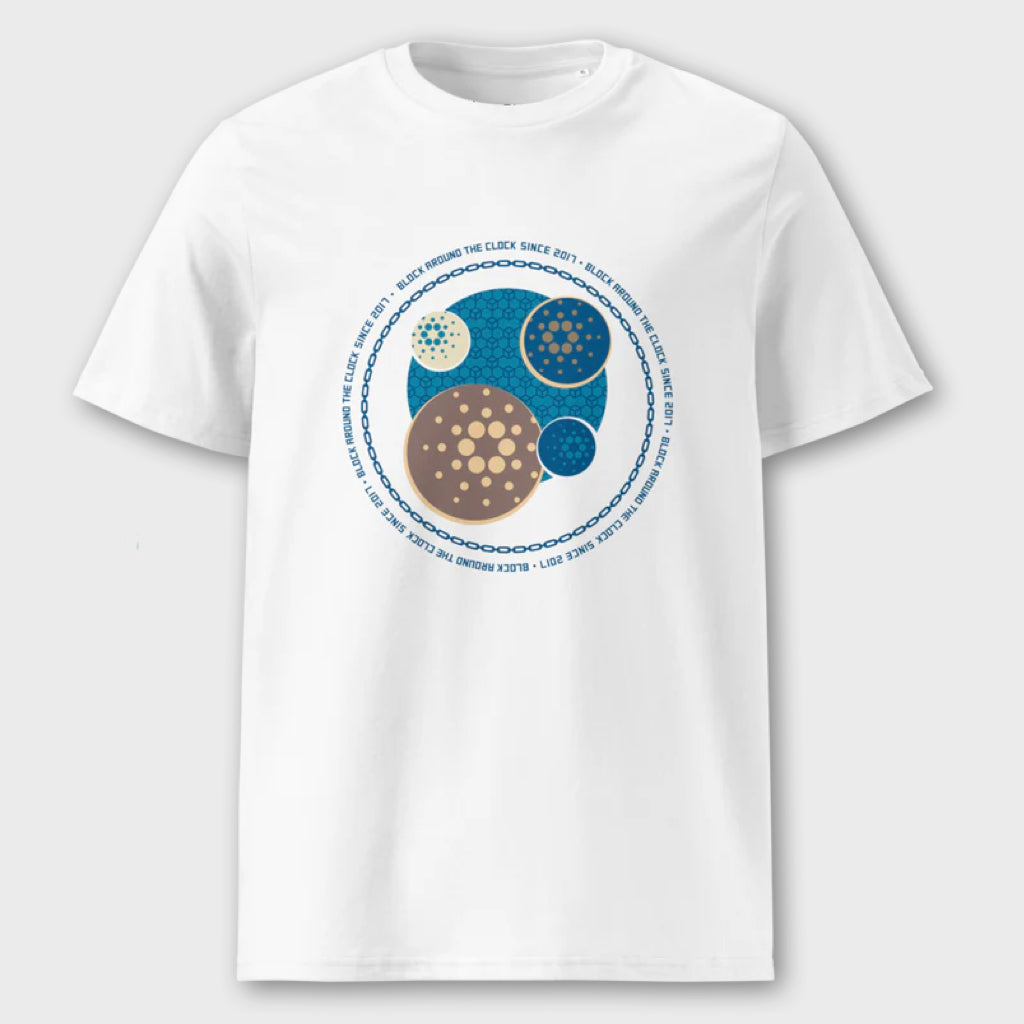 T-Shirt “Block Around the Clock - Blue"