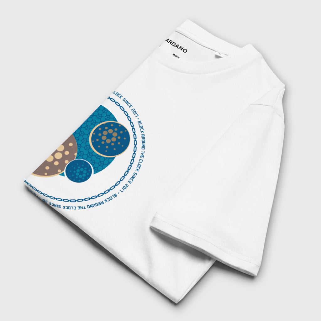 T-Shirt “Block Around the Clock - Blue"