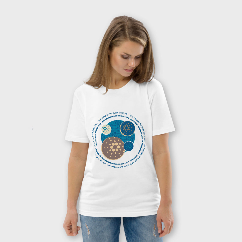 T-Shirt “Block Around the Clock - Blue"