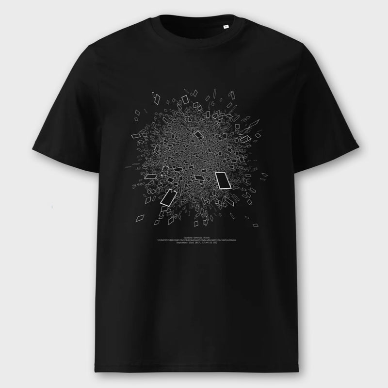 T-shirt "Cardano Genesis Block"